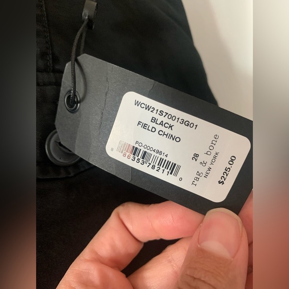 Rag & Bone Black Field Chico pants - Picture 8 of 9